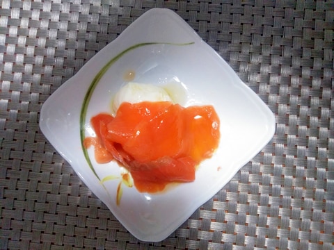 おつまみ!モッツァレラのサーモン包み